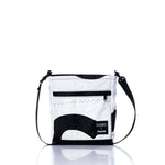 Vintage Black and White Small Voyager Crew Crossbody