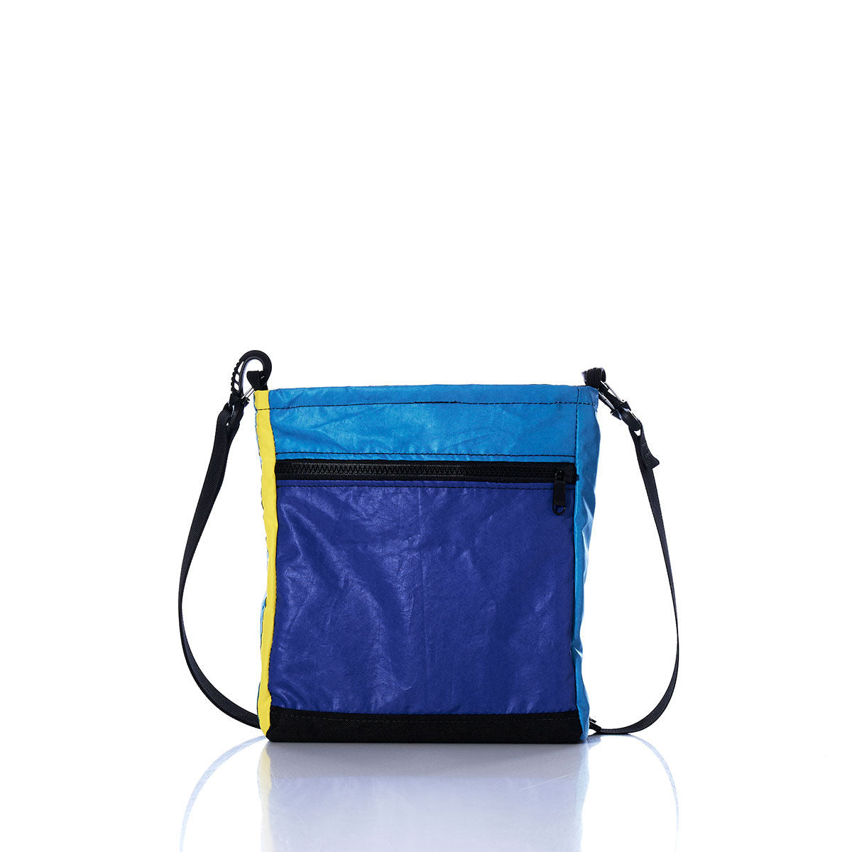 Vintage Blue Multicolor Small Voyager Crew Crossbody Alternate View