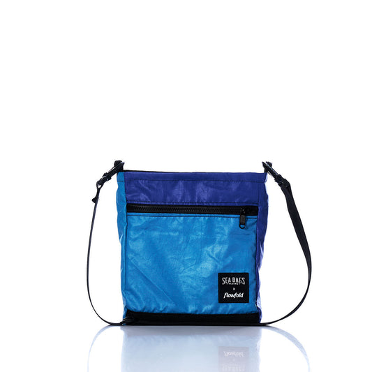 Vintage Blue Multicolor Small Voyager Crew Crossbody