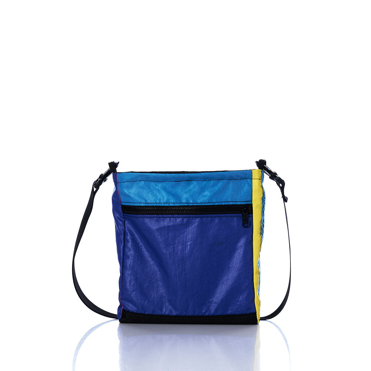 Vintage Blue Multicolor Small Voyager Crew Crossbody Alternate View
