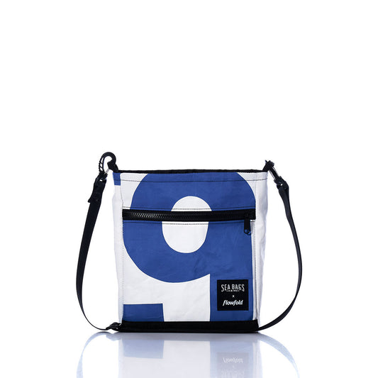 Vintage Blue 9 Small Voyager Crew Crossbody
