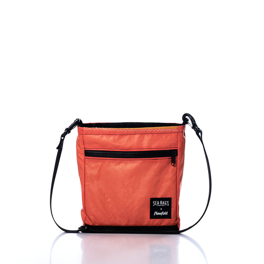 Vintage Orange Small Voyager Crew Crossbody