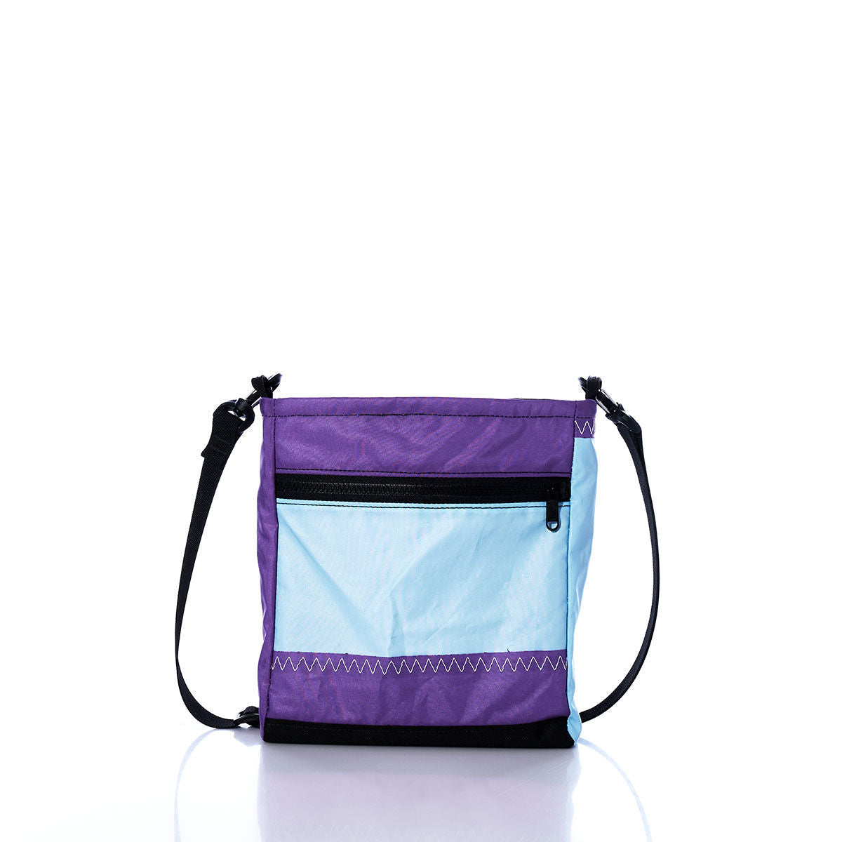 Vintage Blue and Purple Small Voyager Crew Crossbody Alternate View