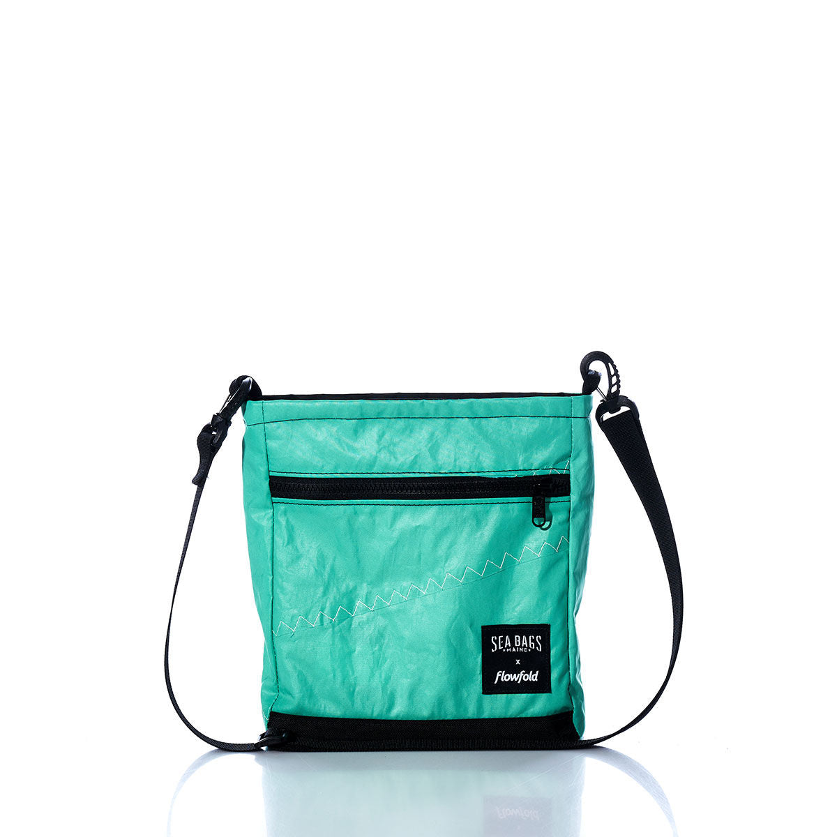 Vintage Green Small Voyager Crew Crossbody
