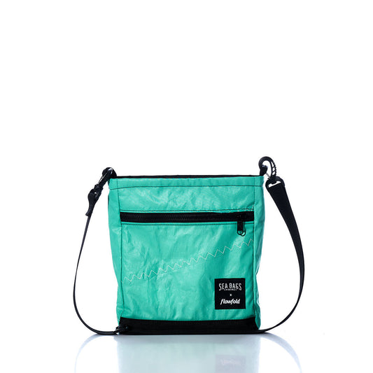 Vintage Green Small Voyager Crew Crossbody