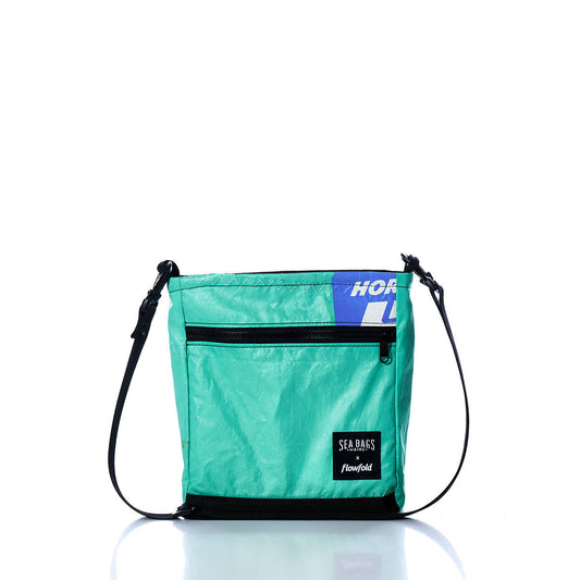 Vintage Green Small Voyager Crew Crossbody