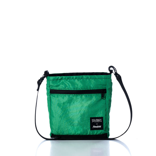 Vintage Green Small Voyager Crew Crossbody