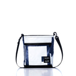 Vintage Blue and White Small Voyager Crew Crossbody