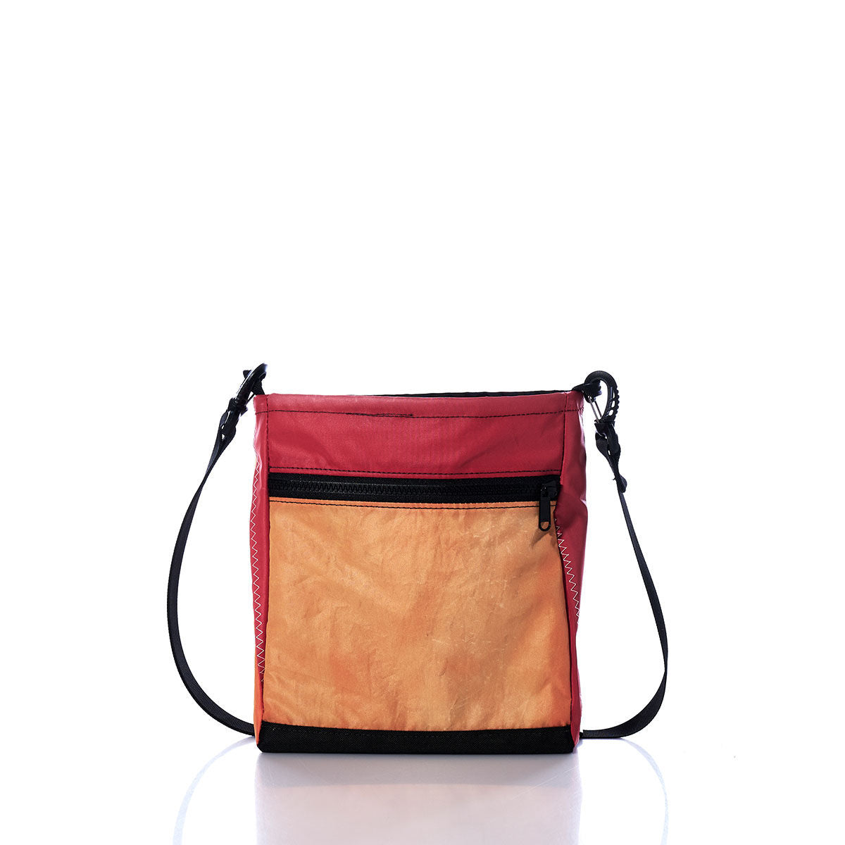 Vintage Orange Multicolor Small Voyager Crew Crossbody Alternate View