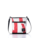 Vintage Red and White Small Voyager Crew Crossbody