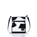 Vintage Black and White Small Voyager Crew Crossbody