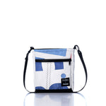 Vintage Blue and White Small Voyager Crew Crossbody