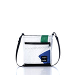 Vintage Green and Blue Small Voyager Crew Crossbody