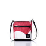 Vintage Red and White Small Voyager Crew Crossbody