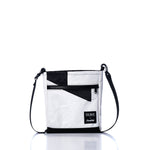 Vintage Black and White Small Voyager Crew Crossbody