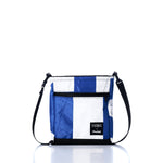 Vintage Blue and White Small Voyager Crew Crossbody