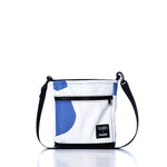 Vintage Blue and White Small Voyager Crew Crossbody