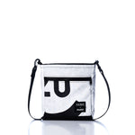 Vintage Black and White Small Voyager Crew Crossbody