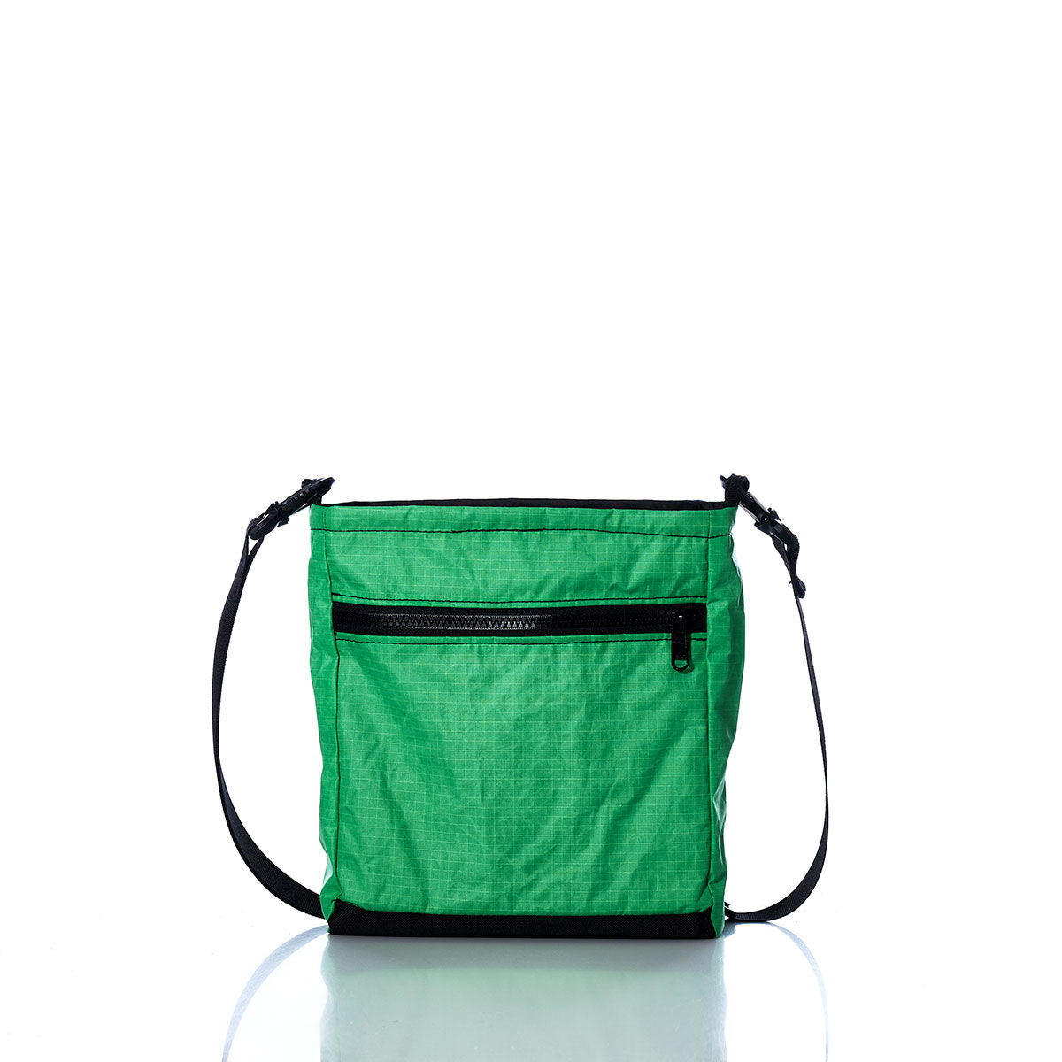 Vintage Blue and Green Small Voyager Crew Crossbody Alternate View