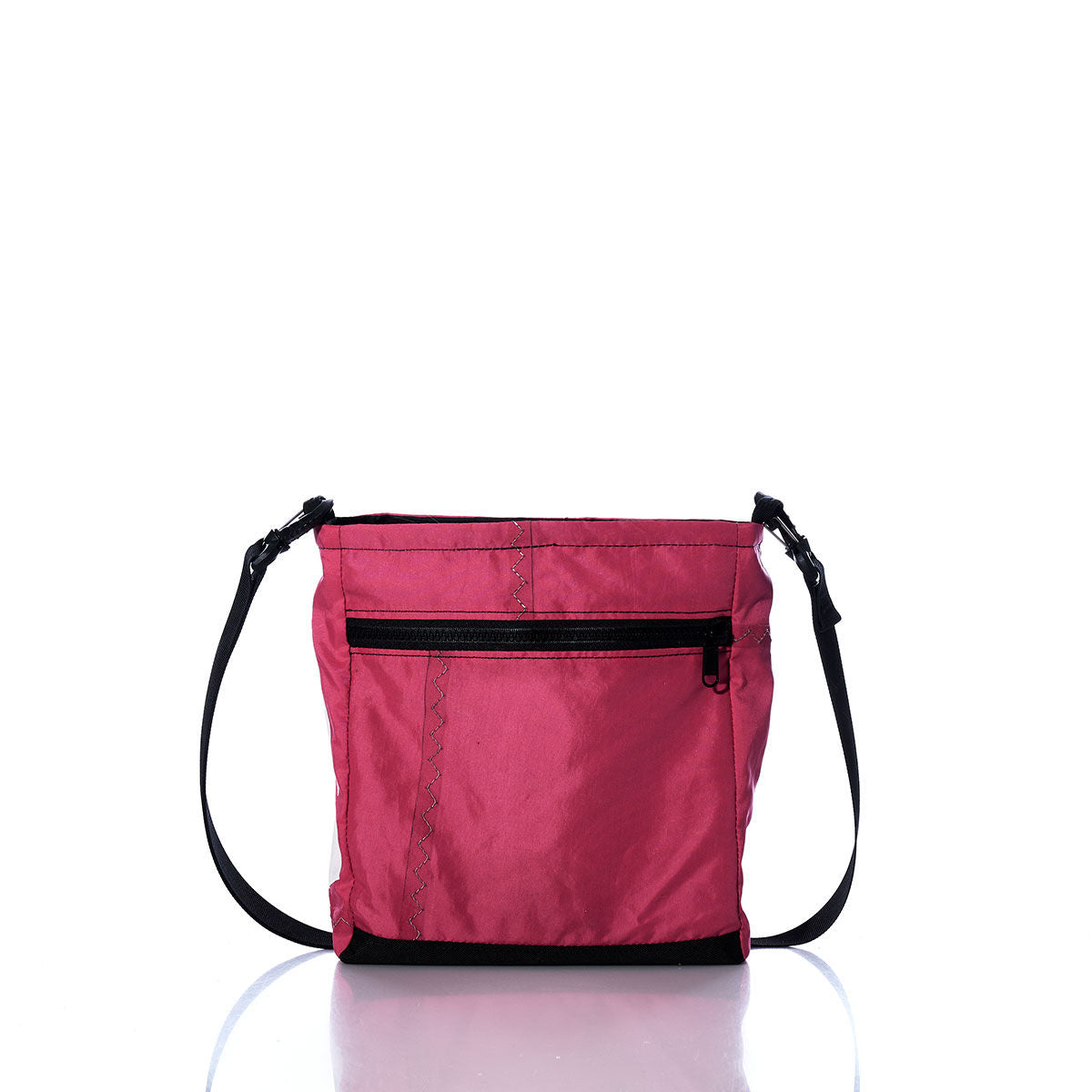 Vintage Pink and White Small Voyager Crew Crossbody Alternate View