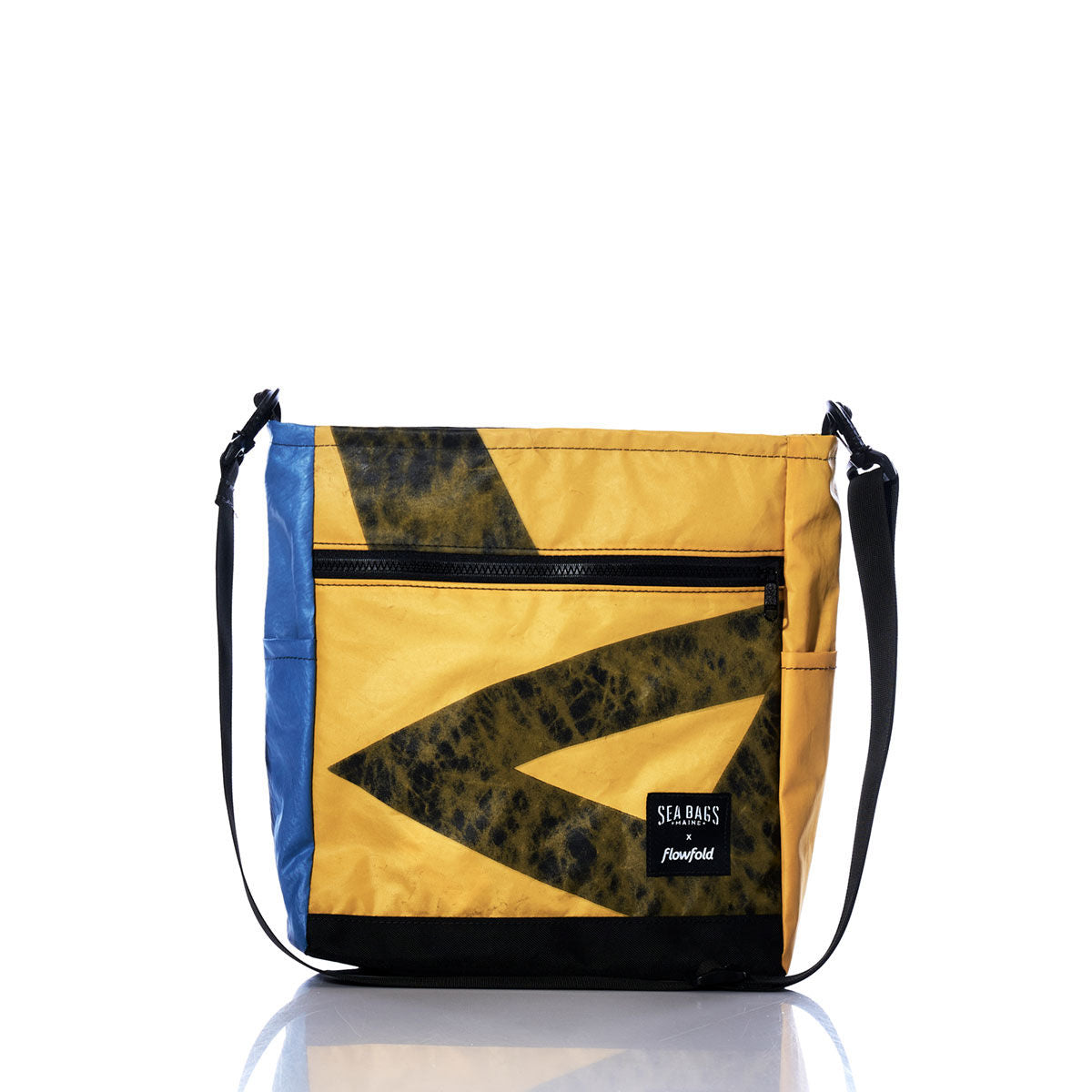 Vintage Yellow Multicolor Medium Voyager Crew Crossbody