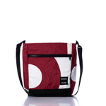 Vintage Red and White Medium Voyager Crew Crossbody