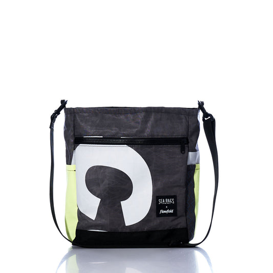 Vintage Black C Medium Voyager Crew Crossbody