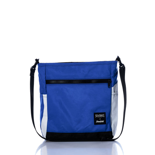 Vintage Blue C Medium Voyager Crew Crossbody