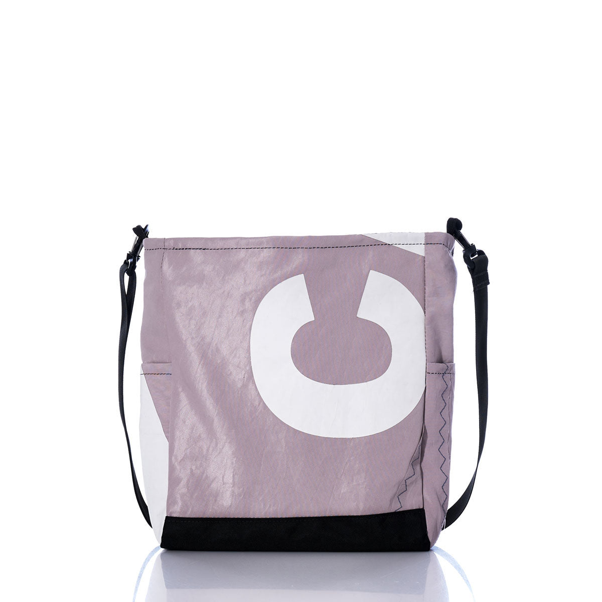 Vintage Gray C Medium Voyager Crew Crossbody Alternate View