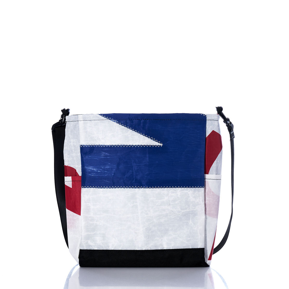 Vintage Blue Letters Medium Voyager Crew Crossbody Alternate View