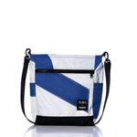 Vintage Blue and White Medium Voyager Crew Crossbody