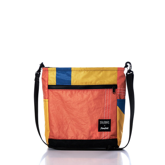 Vintage Orange Multicolor Medium Voyager Crew Crossbody