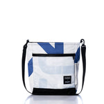 Vintage Blue and White Medium Voyager Crew Crossbody