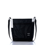 Vintage Black and White Medium Voyager Crew Crossbody