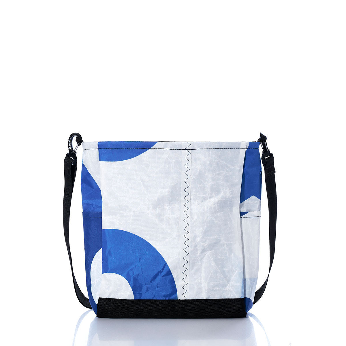 Vintage Blue Numbers Medium Voyager Crew Crossbody Alternate View