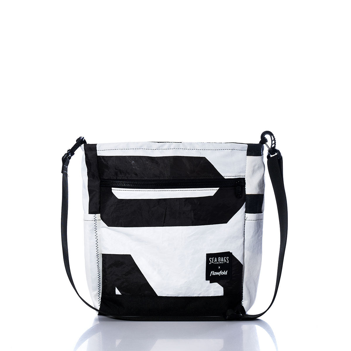 Vintage Black Numbers Medium Voyager Crew Crossbody