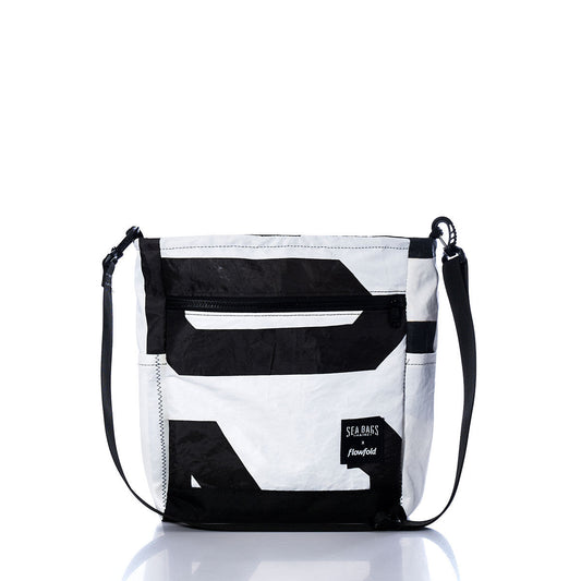 Vintage Black Numbers Medium Voyager Crew Crossbody