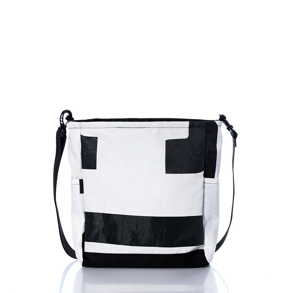 Vintage Black Numbers Medium Voyager Crew Crossbody Alternate View