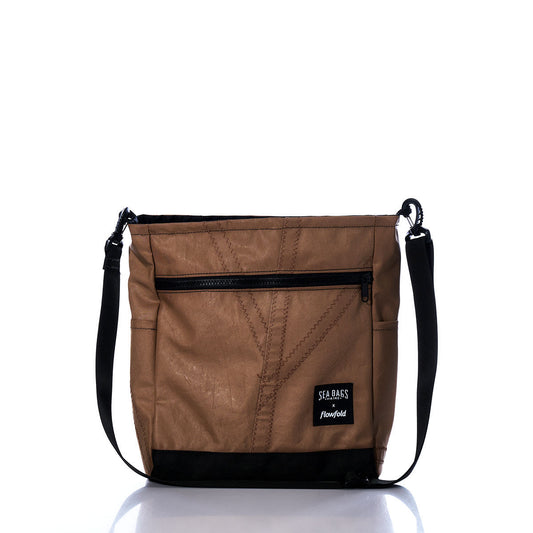 Vintage Tan Medium Voyager Crew Crossbody