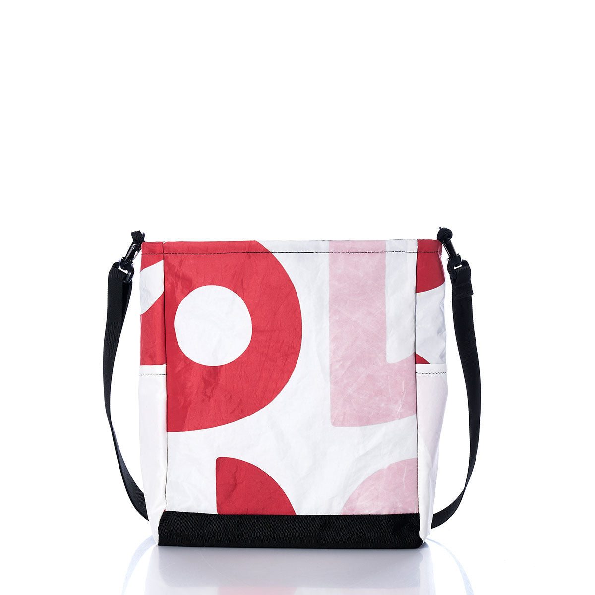Vintage Black and Red Medium Voyager Crew Crossbody Alternate View