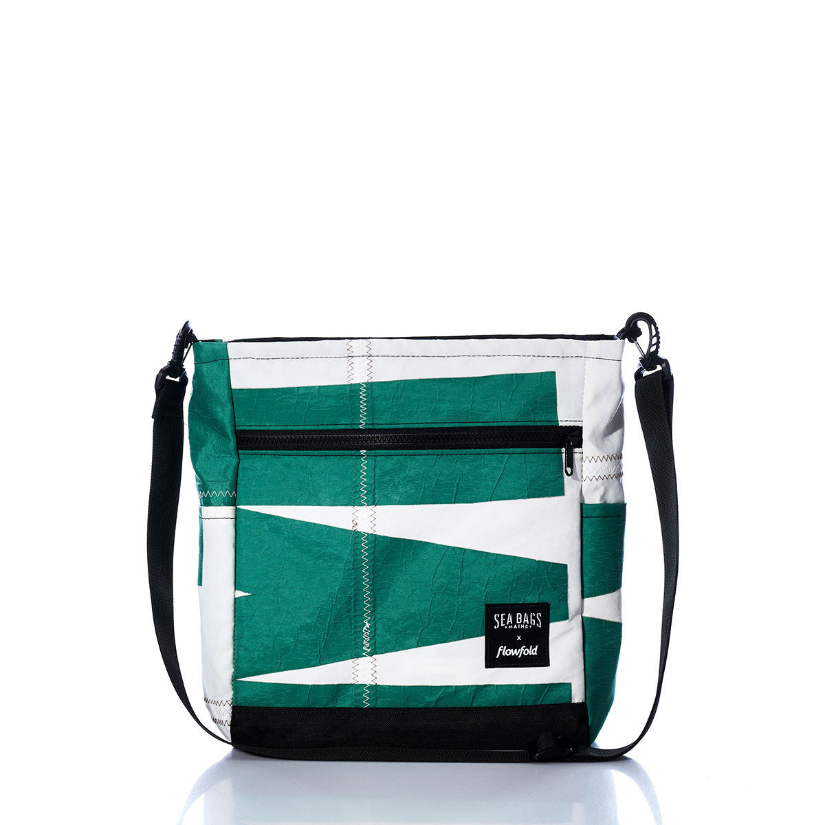 Vintage Green Medium Voyager Crew Crossbody