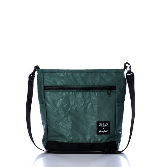 Vintage Green Medium Voyager Crew Crossbody