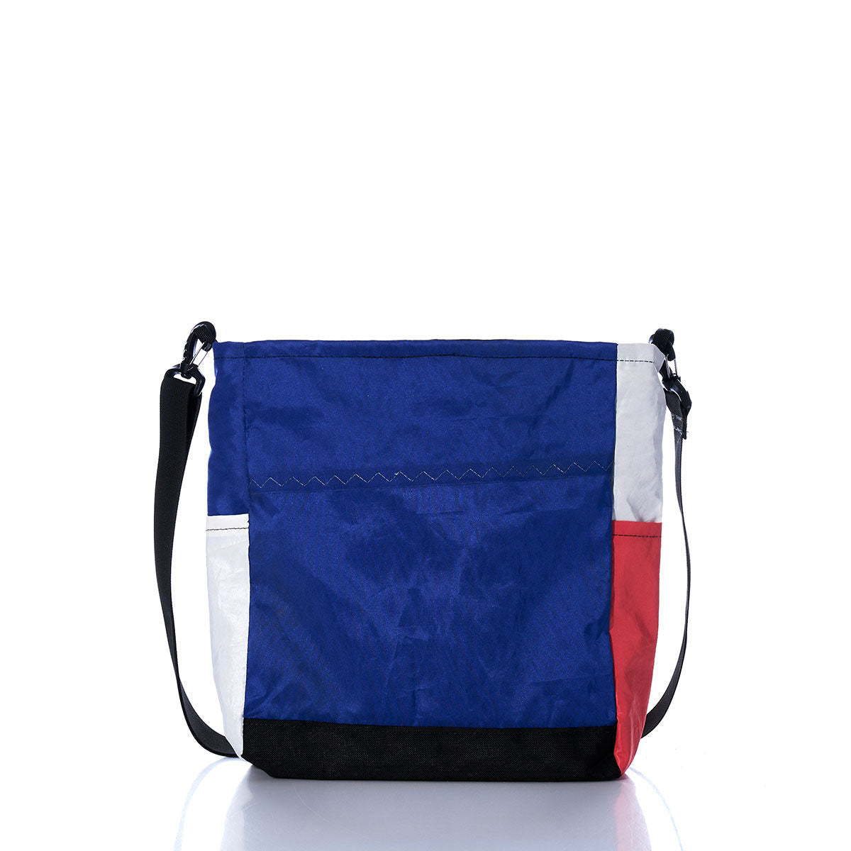 Vintage Blue and Orange Medium Voyager Crew Crossbody Alternate View