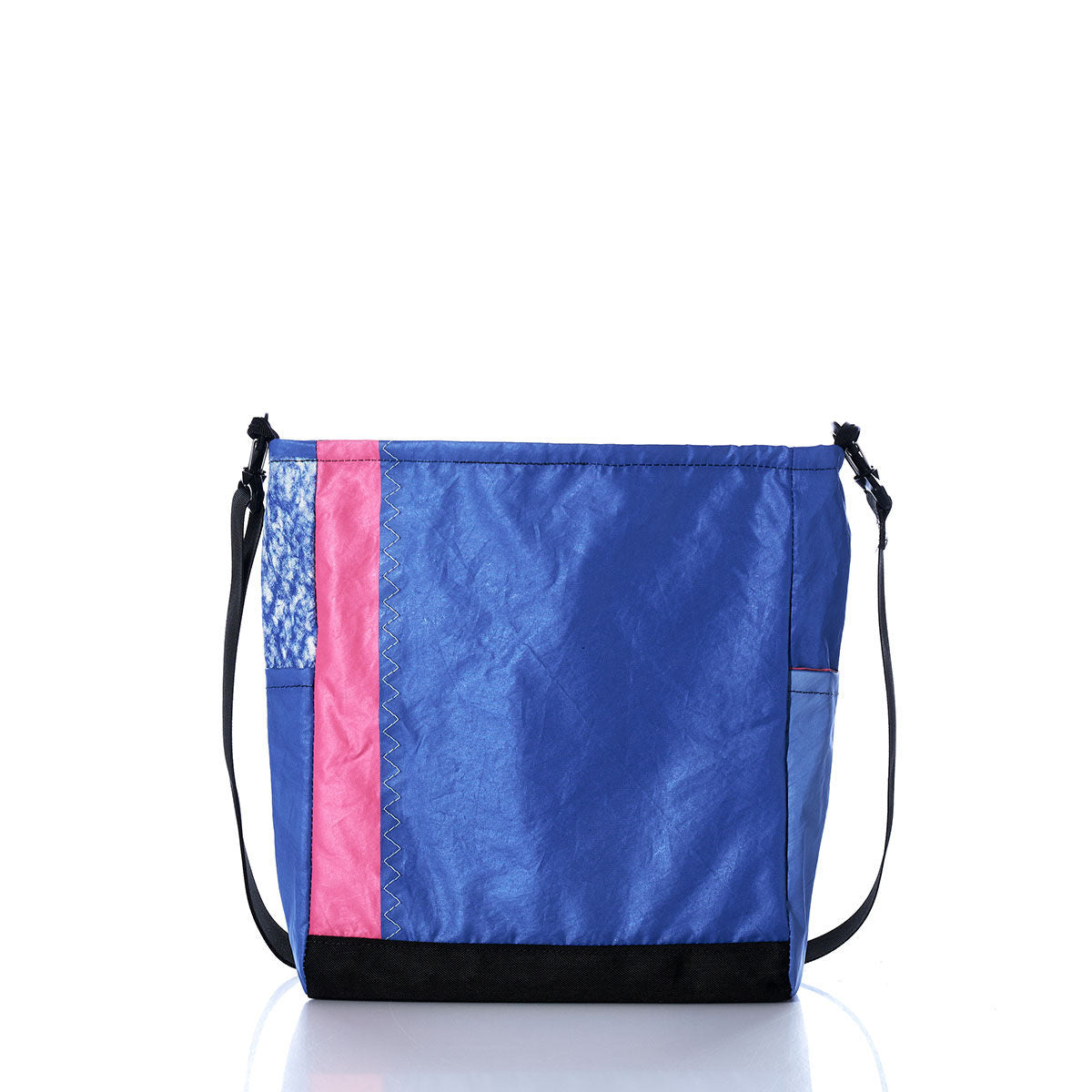 Vintage Blue and Pink Medium Voyager Crew Crossbody Alternate View