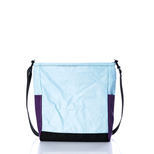 Vintage Blue and Purple Medium Voyager Crew Crossbody Alternate View
