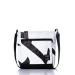 Vintage Black and White Medium Voyager Crew Crossbody
