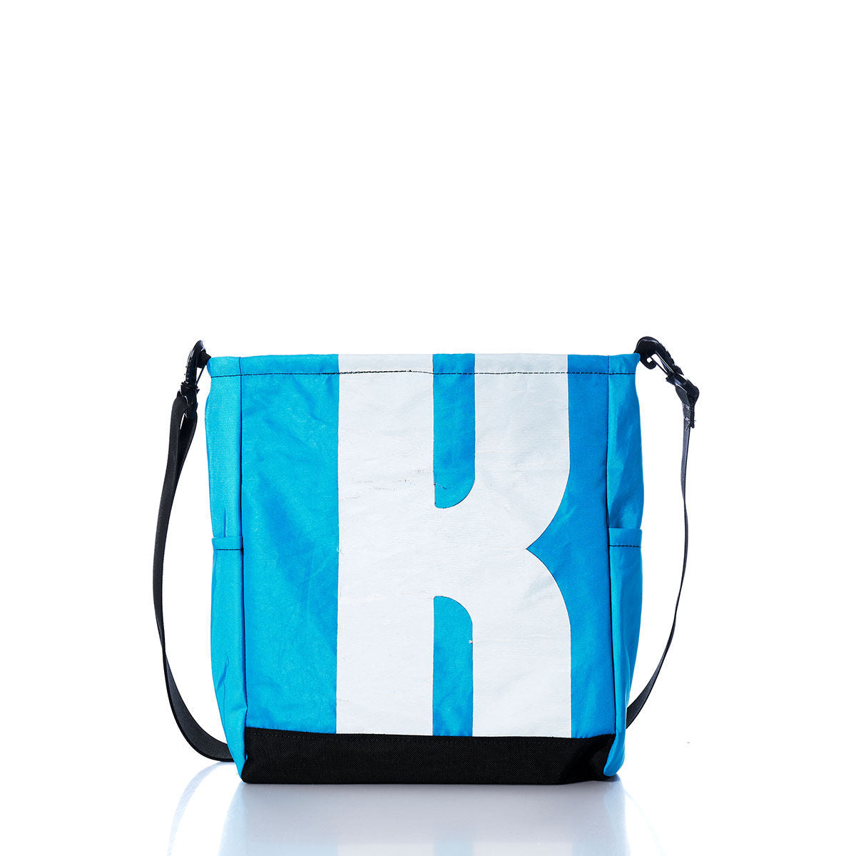 Vintage White Letters Medium Voyager Crew Crossbody Alternate View