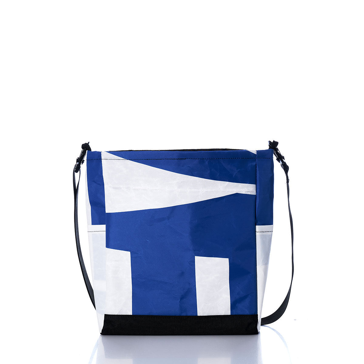 Vintage Blue and White Medium Voyager Crew Crossbody Alternate View