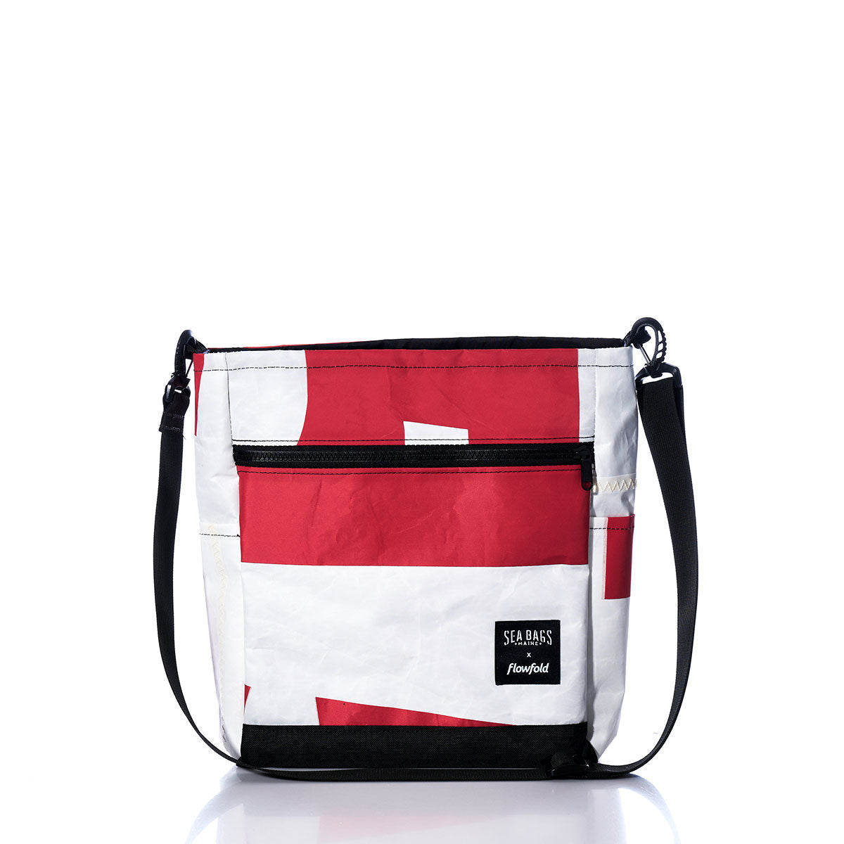 Vintage Red Numbers Medium Voyager Crew Crossbody