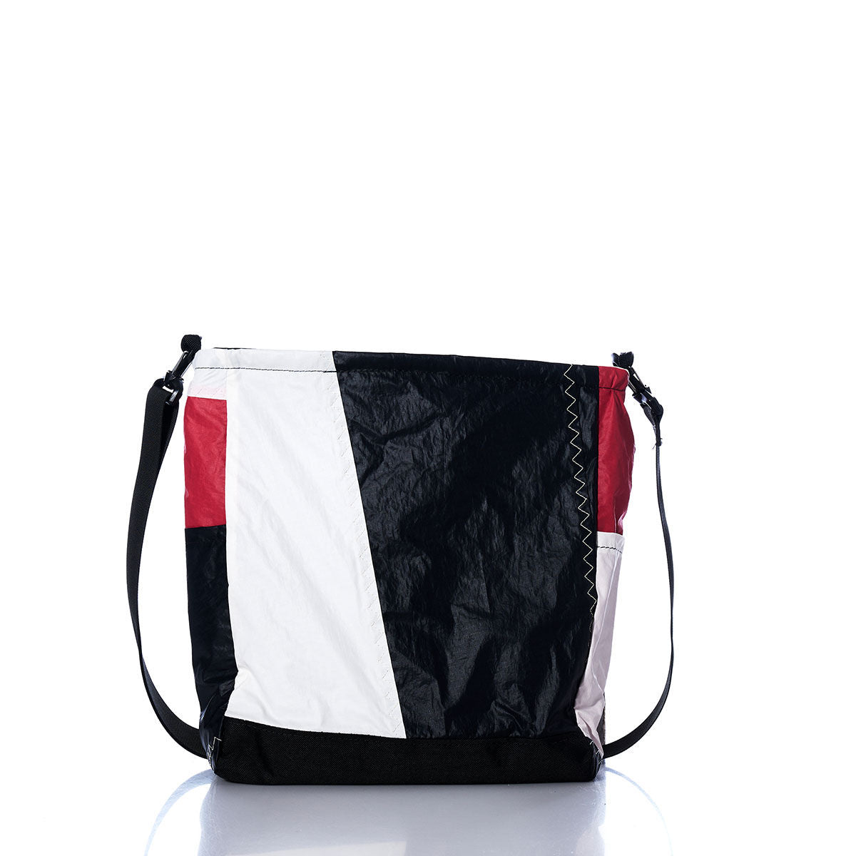 Vintage Red and Black Medium Voyager Crew Crossbody Alternate View